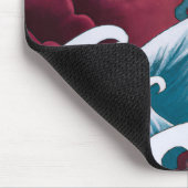 クリムゾンネプチューンオイル塗装 マウスパッド (コーナー)