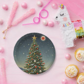 クリムゾンノエル ペーパープレート (パーティー)