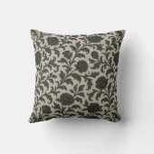 クリムゾンノクターン開花 ビクトリアン クッション (裏面)