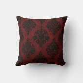 クリムゾンノクターン開花 ビクトリアン クッション (裏面)