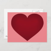 クリムゾンハートはがき ポストカード (正面/裏面)