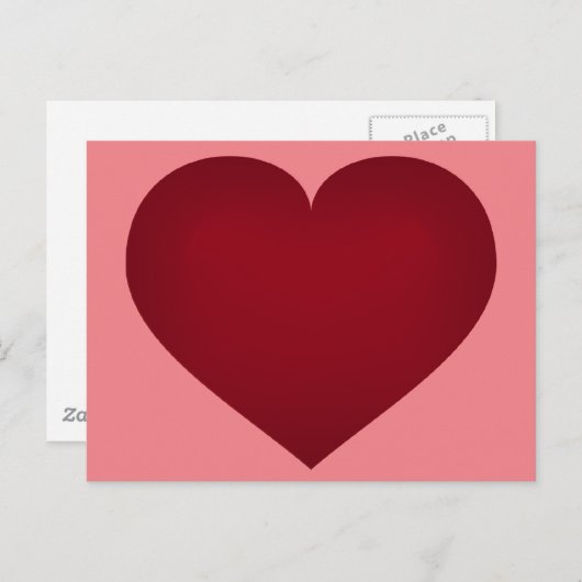 クリムゾンハートはがき ポストカード (正面/裏面)