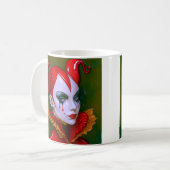 クリムゾンハーレクイン コーヒーマグカップ (正面左)