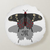 クリムゾンバラバタフライシャドーモノグラム ラウンドクッション (裏面)