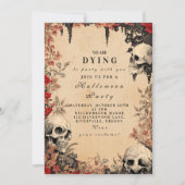 クリムゾンバラ&スカルハロウィンギャザリング 招待状 (正面)