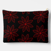 クリムゾンパターンオンブラック アクセサリーポーチ (裏面)