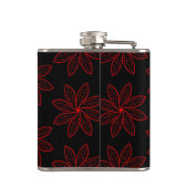 クリムゾンパターンオンブラック フラスク (裏面)