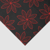 クリムゾンパターンオンブラック 薄葉紙 (詳細)