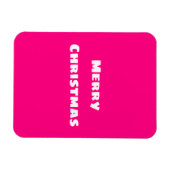 クリムゾンフェスティバルメリークリスマス マグネット (横)