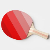クリムゾンフェードはっきりしたストライプの 卓球ラケット (横)