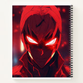 **「クリムゾンフューリー：目覚め」** ノートブック (裏面)