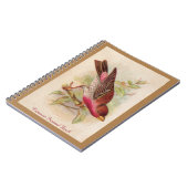 クリムゾンフロンフィンチ ノートブック (左側)