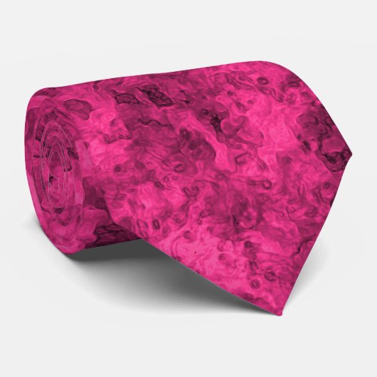 クリムゾンブライト大理石のパターン ネクタイ (ロール)