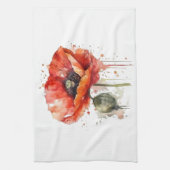 クリムゾンブルーム キッチンタオル (縦)