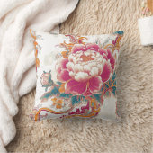 クリムゾンブルーム クッション (ブランケット)