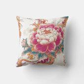 クリムゾンブルーム クッション (裏面)