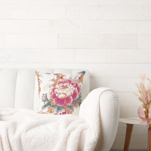 クリムゾンブルーム クッション (ソファ)