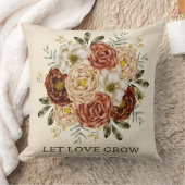 クリムゾンブルーム クッション (ブランケット)