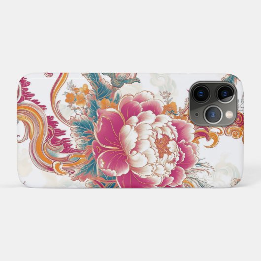 クリムゾンブルーム Case-Mate iPhoneケース (裏面(横))