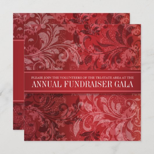 クリムゾンペイズリースワールイベント 招待状 (正面/裏面)