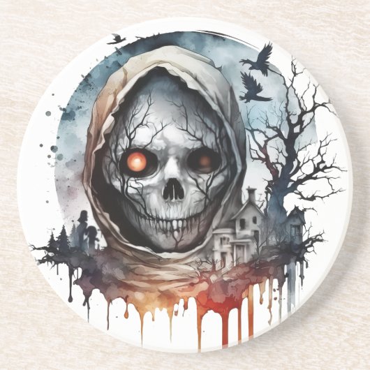 クリムゾンホロー：幽霊のよく出るスカルグローブコースター コースター (正面)