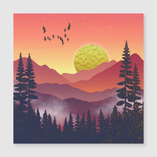 クリムゾンマウンテンランドスケープ (正面)