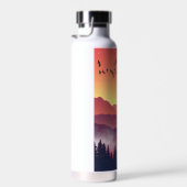 クリムゾンマウンテンランドスケープ ウォーターボトル (右面)