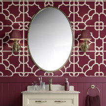 クリムゾンマジェシー – バーガンディ&クリーム – 洗練