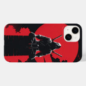 クリムゾンムーンの影 Case-Mate iPhoneケース (裏面 (横))