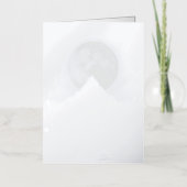 クリムゾンムーンライズグリーティングカード 箔グリーティングカード (正面)