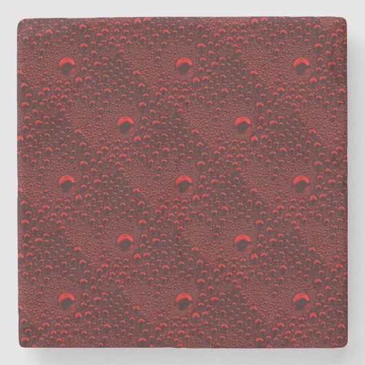 クリムゾンメタルに水が滴る ストーンコースター (正面)