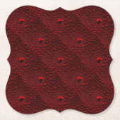 クリムゾンメタルに水が滴る ペーパーコースター (正面)