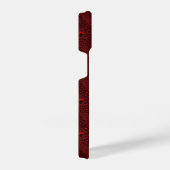 クリムゾンメタルに水が滴る iPhoneケース (右側面)