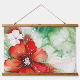 クリムゾンユレタイド開花植物学 吊り下げ型タペストリー