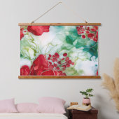 クリムゾンユレタイド開花植物学 吊り下げ型タペストリー (寝室)