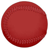 クリムゾンレッド無地のカラー |クラシック |エレガント | ソフトボール (正面左)