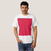 クリムゾンレッド カスタマイズTシャツ Tシャツ (正面フル)