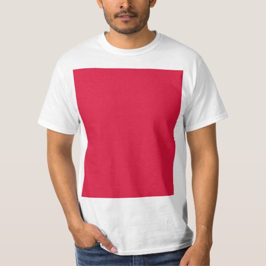 クリムゾンレッド カスタマイズTシャツ Tシャツ (正面)