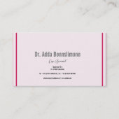 クリムゾンレッド 名刺 (正面)