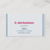 クリムゾンレッド 名刺 (正面)