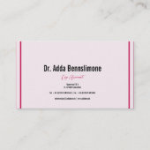 クリムゾンレッド 名刺 (正面)