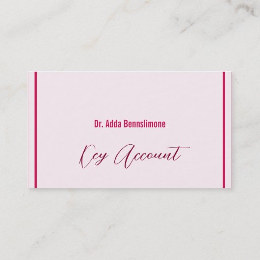 クリムゾンレッド 名刺 (裏面)