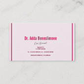 クリムゾンレッド 名刺 (正面)