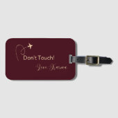 クリムゾンレッドTouch! ラゲッジタグ (正面横)