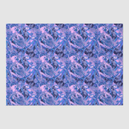 クリムゾンロセラトロピカルブルー 薄葉紙