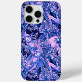 クリムゾンロセラトロピカルブルー iPhone 15 PRO MAXケース