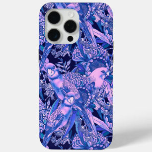 クリムゾンロセラトロピカルブルー iPhone 15 PRO MAXケース