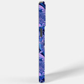 クリムゾンロセラトロピカルブルー Case-Mate iPhoneケース (裏面 / 右)