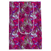 クリムゾンローゼルとワイルドフラワー ミディアムペーパーバッグ (裏面)