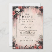 クリムゾン幽霊のよく出るバラハロウィーンナイト 招待状 (正面)